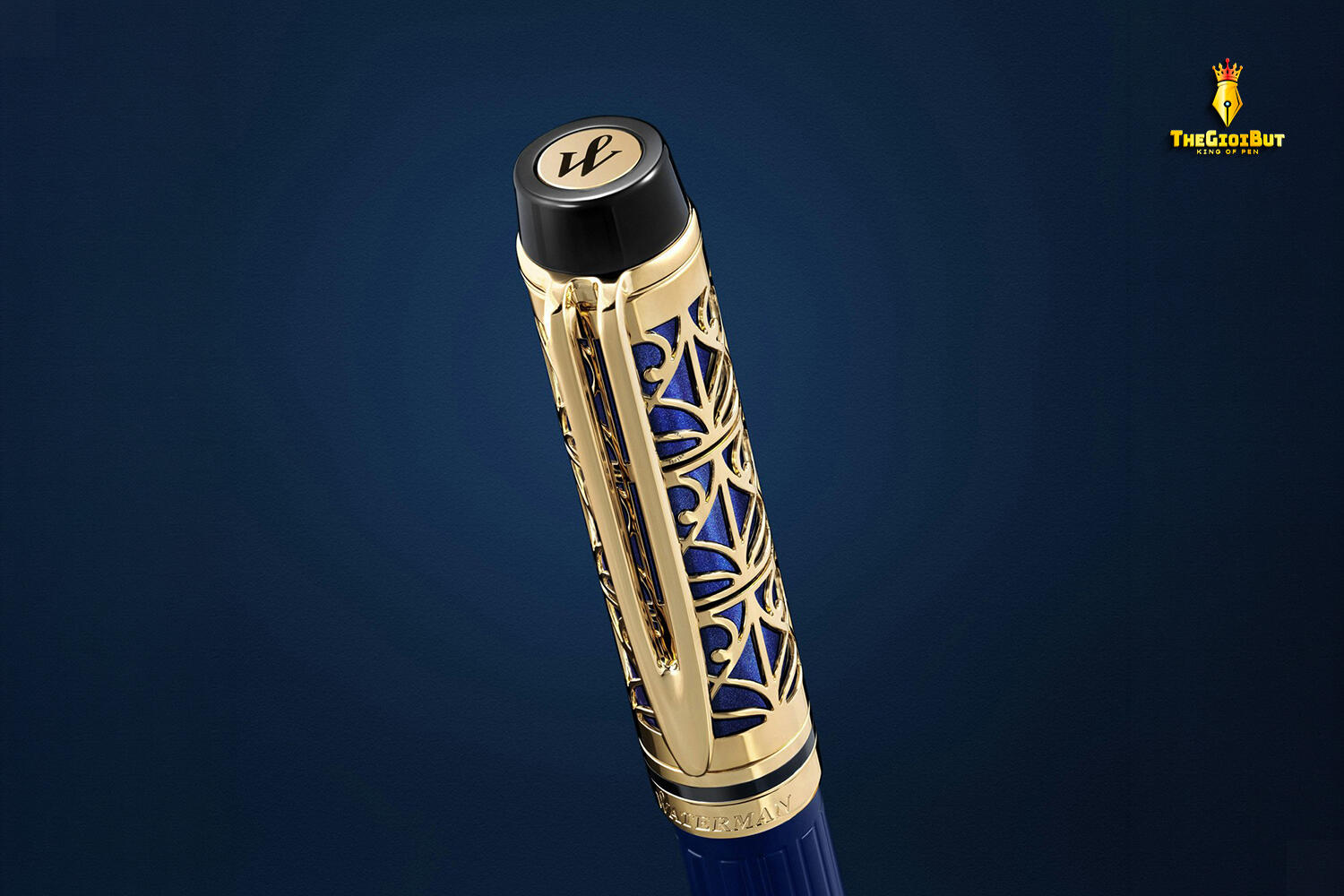 Waterman Man Bleu De Paris Limited Edition Fountain Pen 13