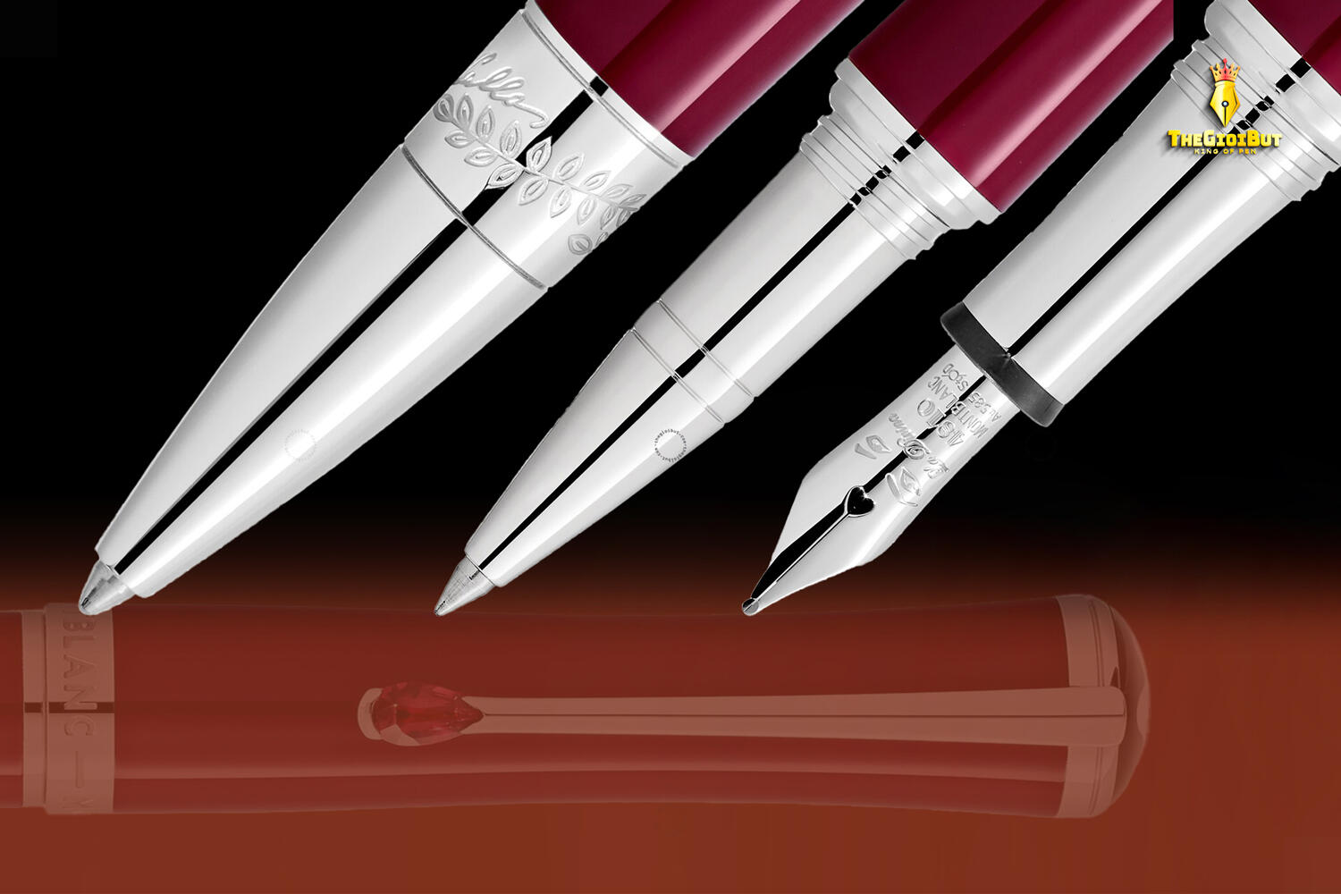 Montblanc Maria Callas Special Edition Ruby Coloured 2