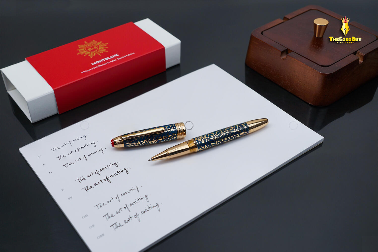 Montblanc Meisterstuck Romeo And Juliet Solitaire Legrand Rollerball Pen Mb132931 14