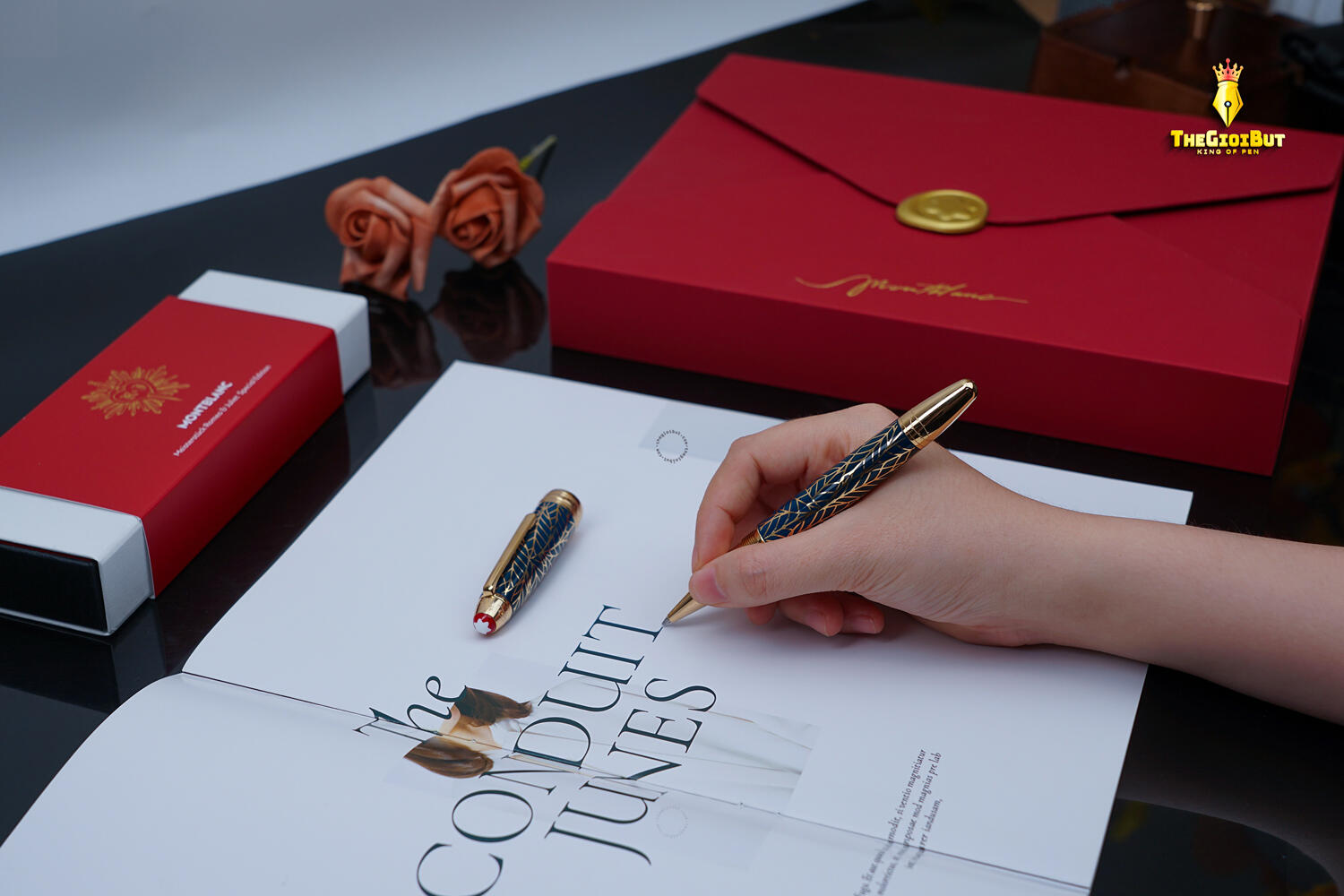 Montblanc Meisterstuck Romeo And Juliet Solitaire Legrand Rollerball Pen Mb132931 Tay