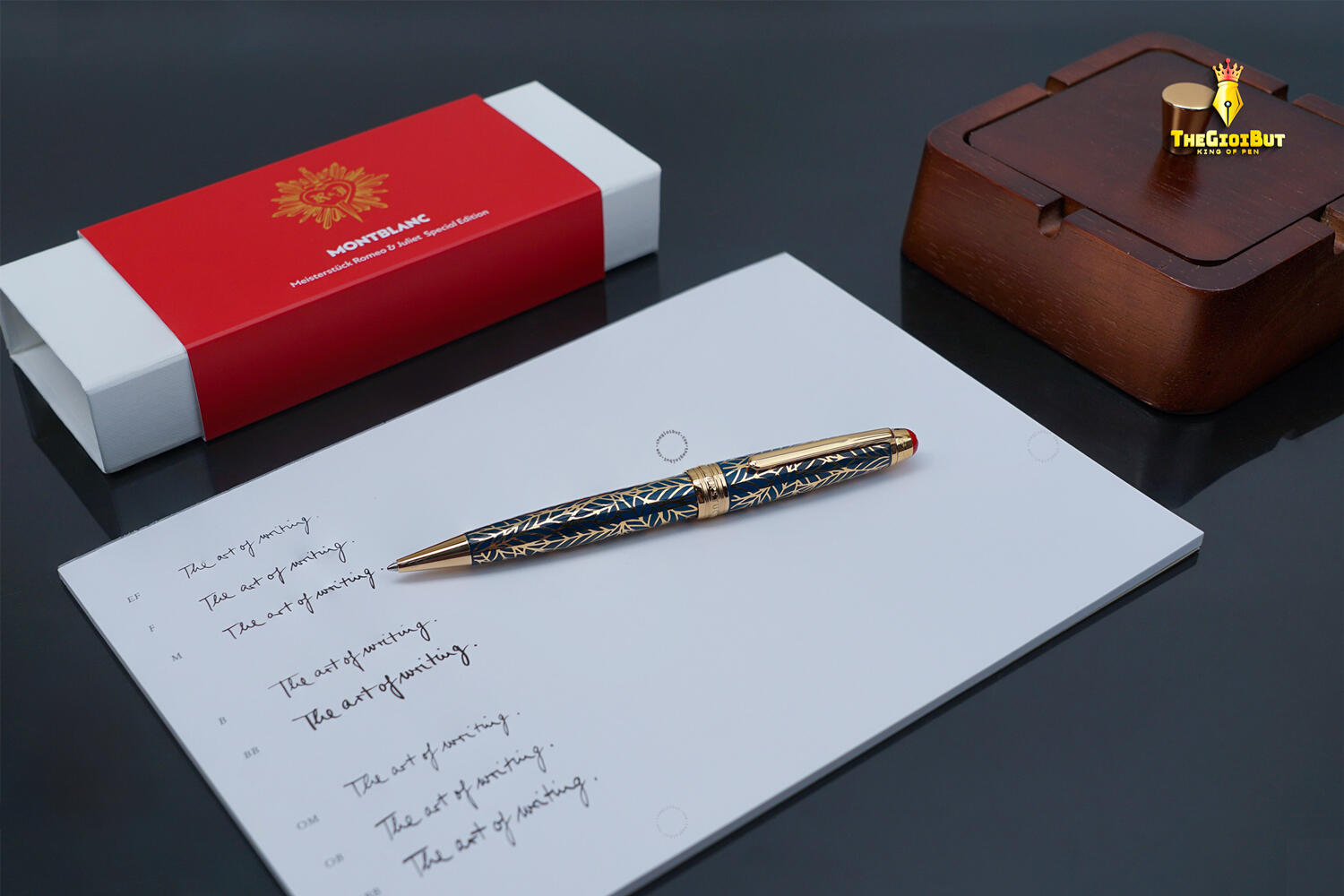 Montblanc Meisterstuck Romeo And Juliet Solitaire Midsize Ballpoint Pen Mb132932 12
