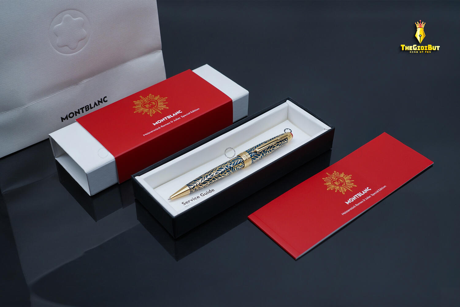 Montblanc Meisterstuck Romeo And Juliet Solitaire Midsize Ballpoint Pen Mb132932 Box