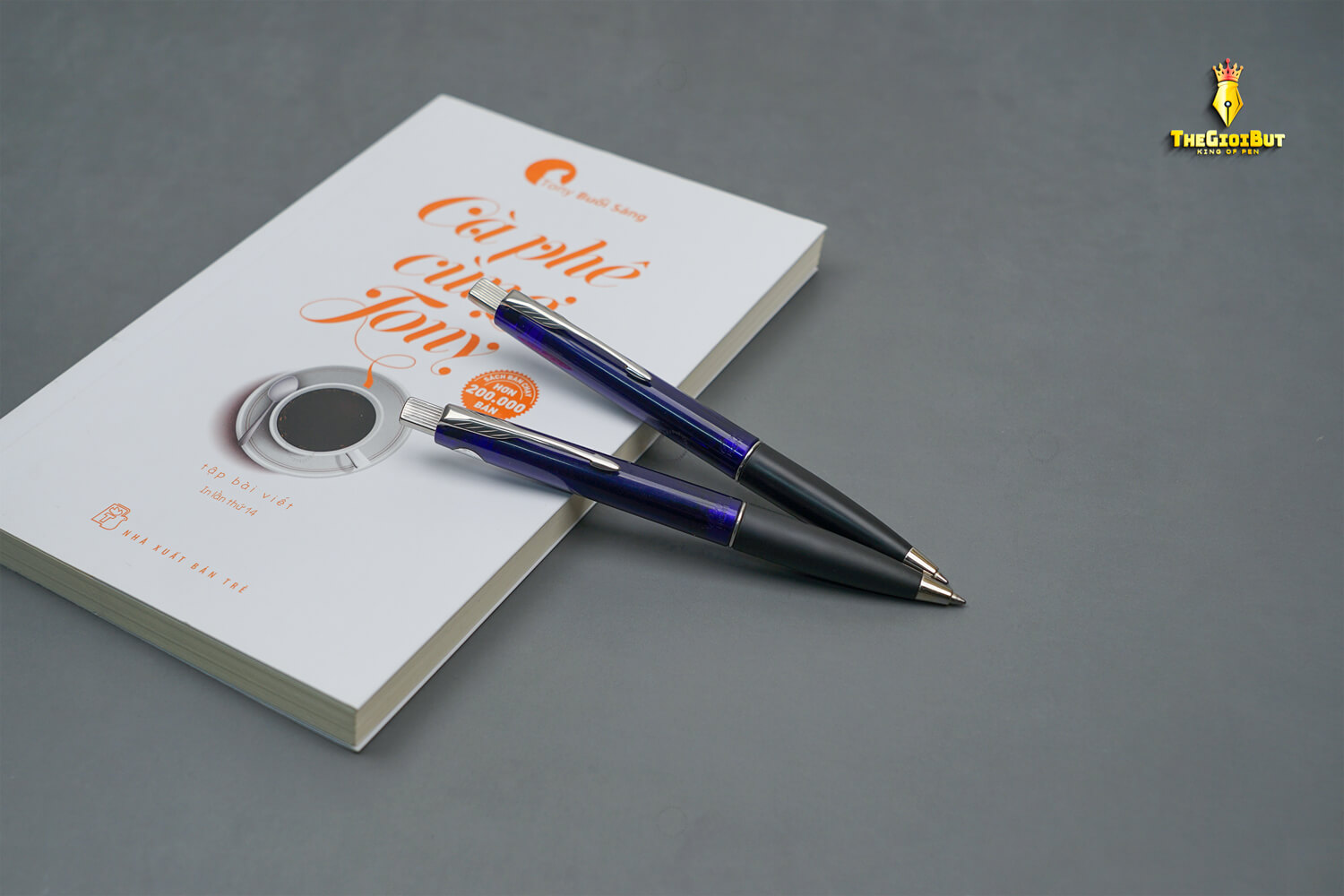 Parker Frontier Translucent Blue Ct Ballpoint Pen 803