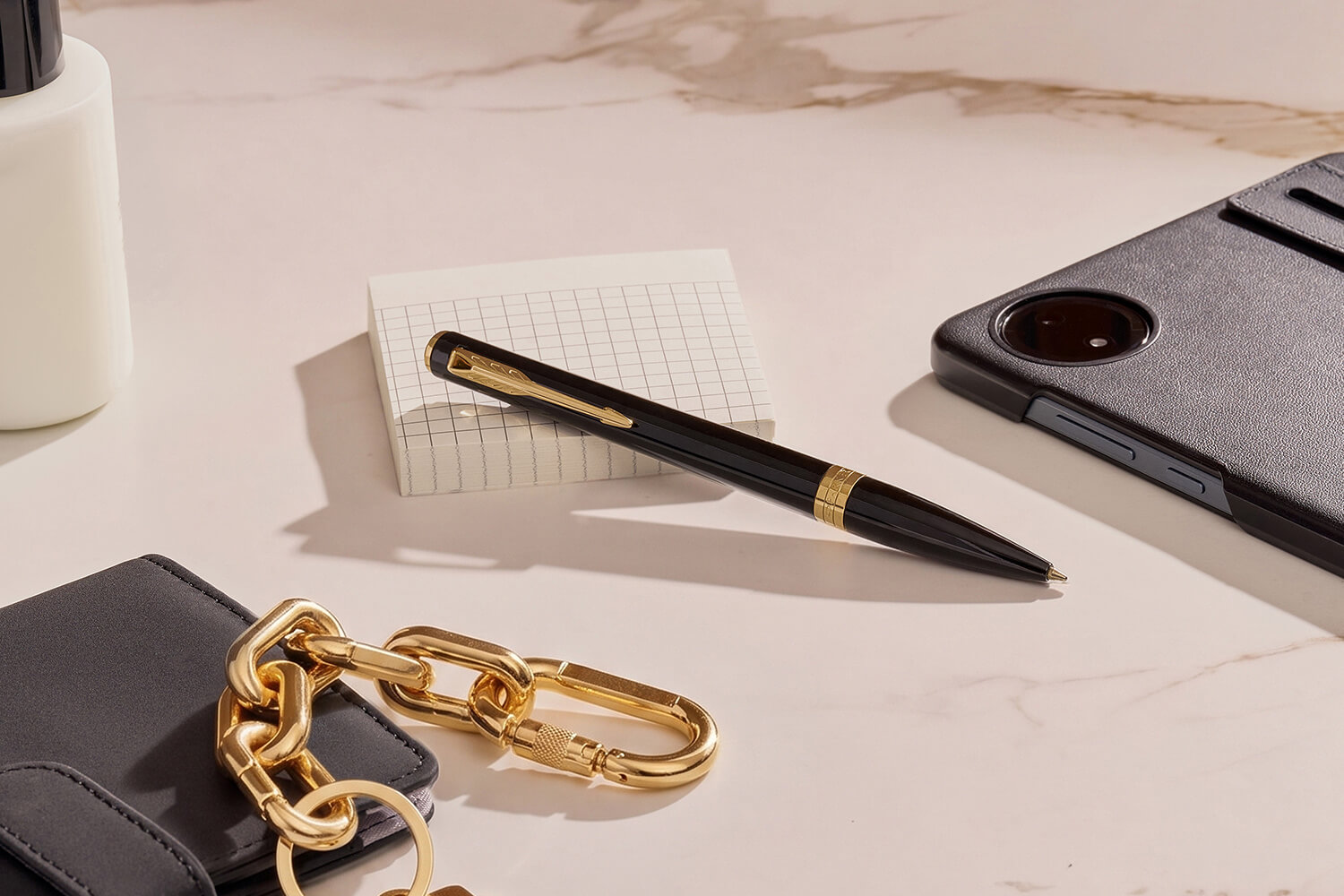 Parker Meridian Black Lacquer Gt Ballpoint Pen 2231395 12