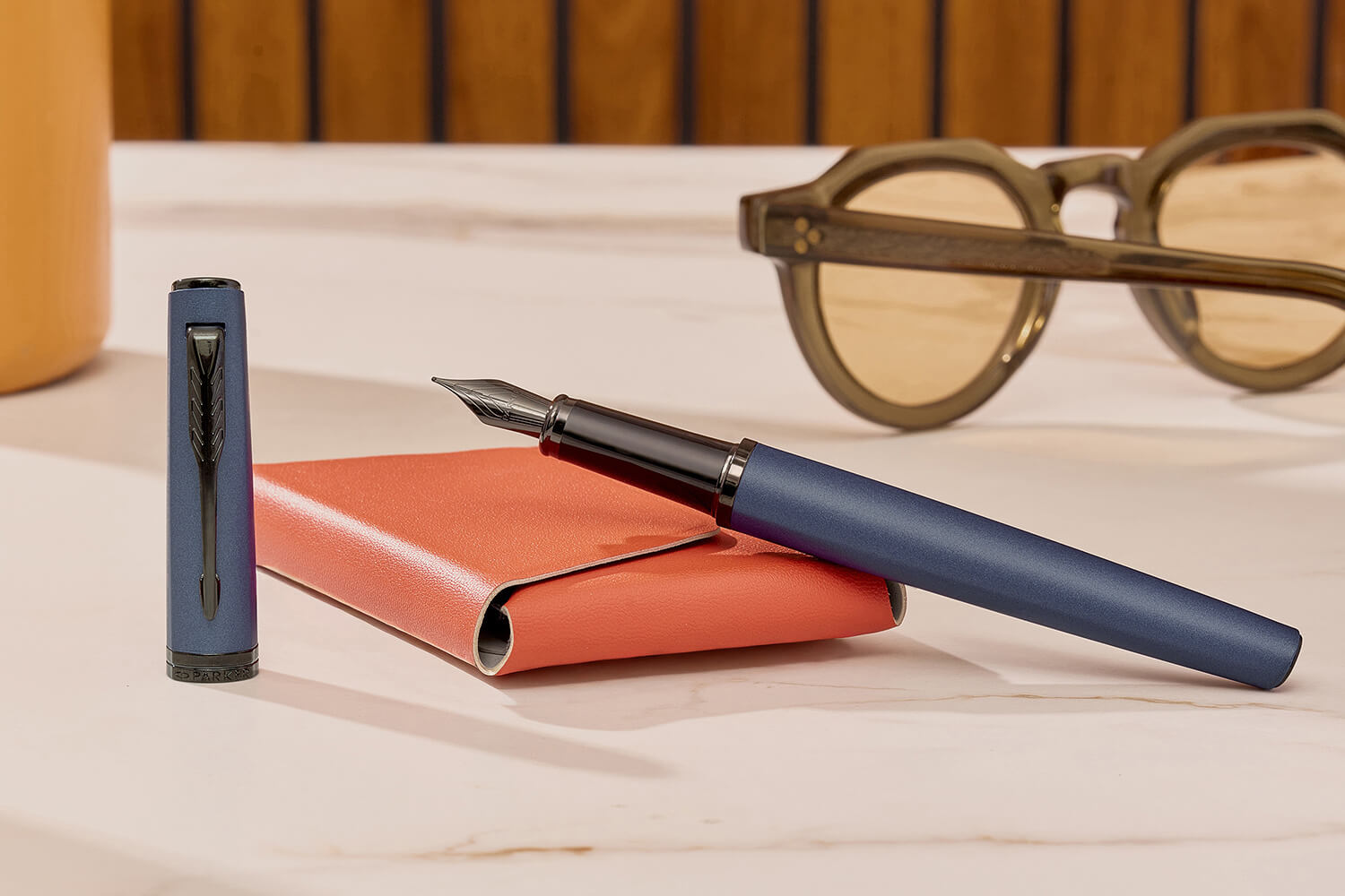 Parker Meridian Blue Lacquer Bt Fountain Pen 2247778 11