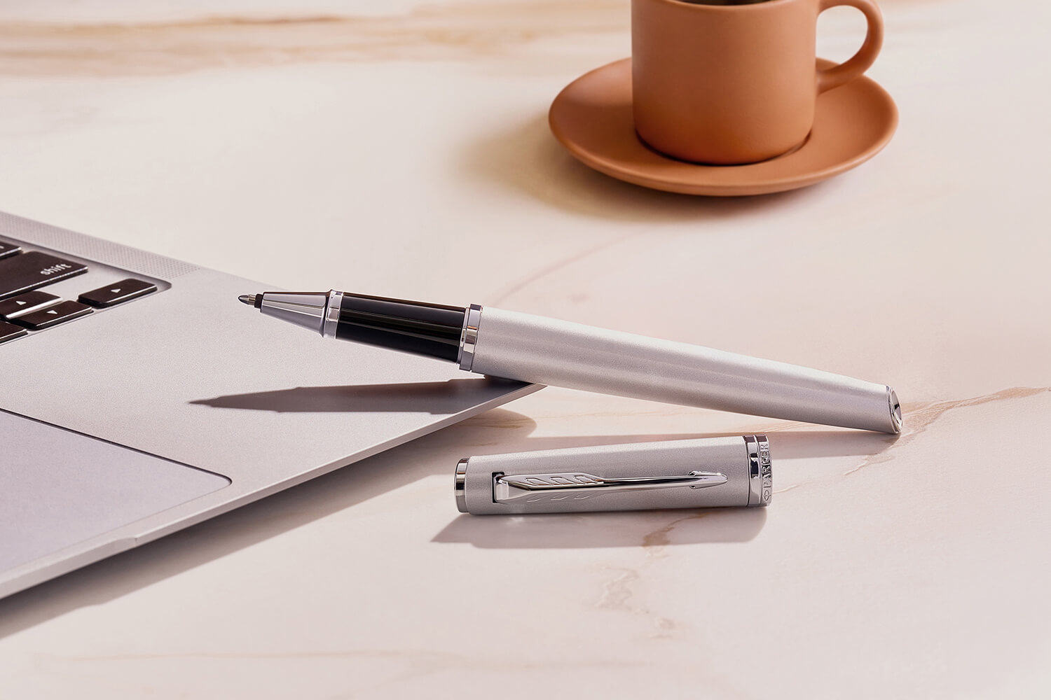 Parker Meridian Chrome Ct Rollerball Pen 2231390 12