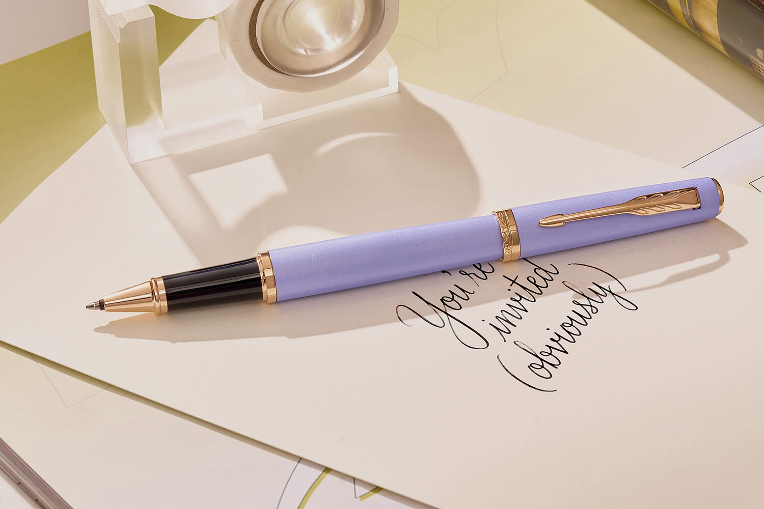 Parker Meridian Lilac Lacquer Gt Rollerball Pen 2247768 11