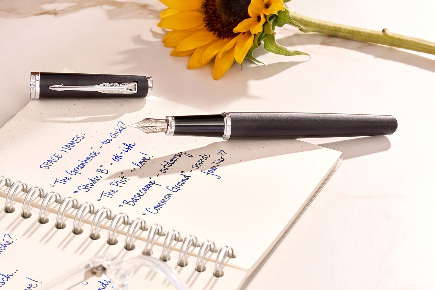 Parker Meridian Matte Black Lacquer Ct Fountain Pen 2231404 12