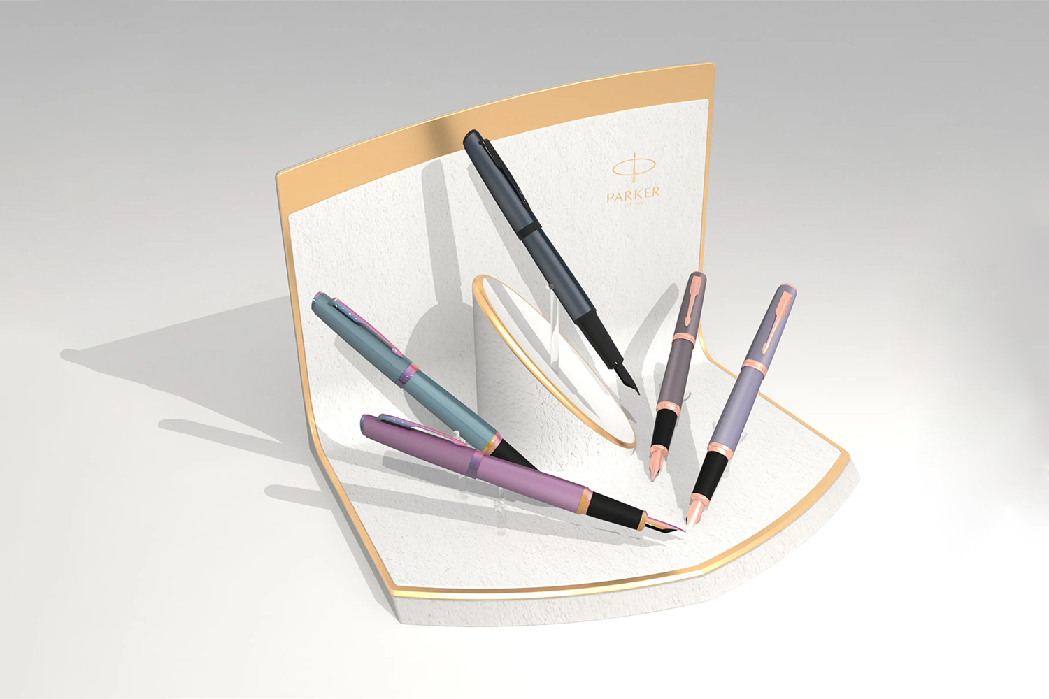 Bút Máy Parker Meridian Black Lacquer CT Fountain Pen 2231396